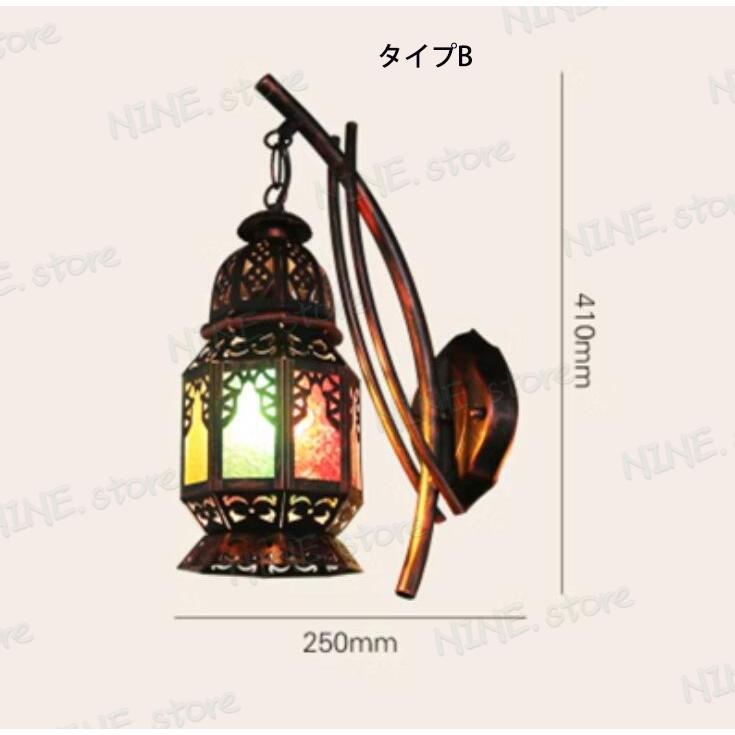 壁掛けライト ウォールライト レトロ 玄関照明 ポーチライト照明器具 ブラケットライト 間接照明 LED対応 壁掛け灯 室内照明 書斎 カフェ風 寝室_2