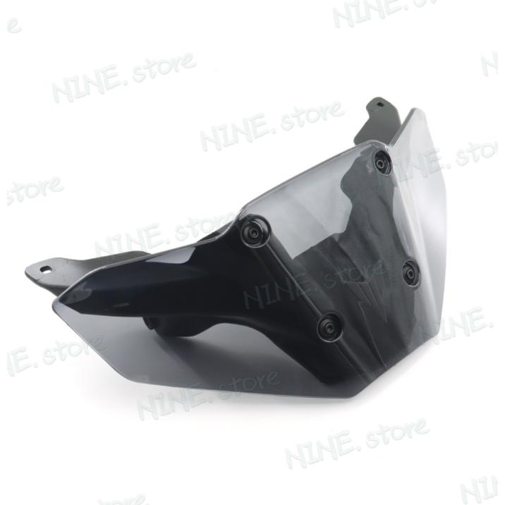 互換品 ヤマハ MT-09 SP 2024 2025年 mt09 フロントガラス アクセサリースクリーンウインドシールドフェアリングウィンドスクリーン フロントカウル マスク_8