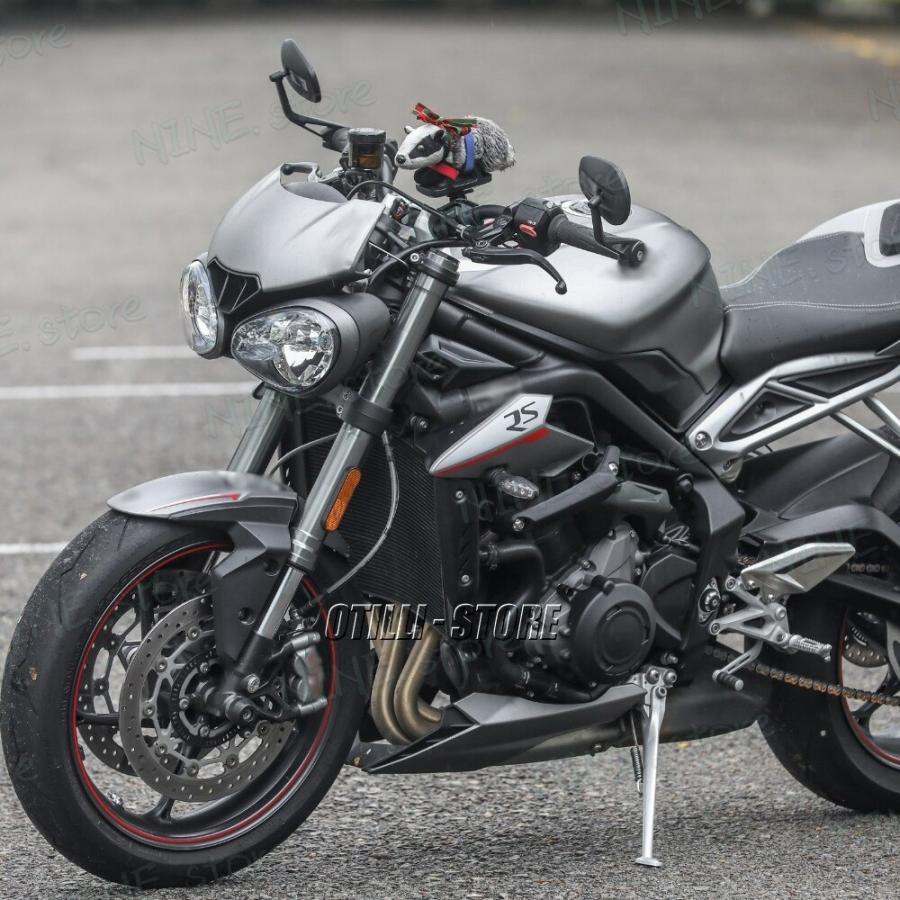 TRIUMPH トライアンフ デイトナ675/R ストリートトリプル765 S/R/RS エンジンカバー ガード 保護_2