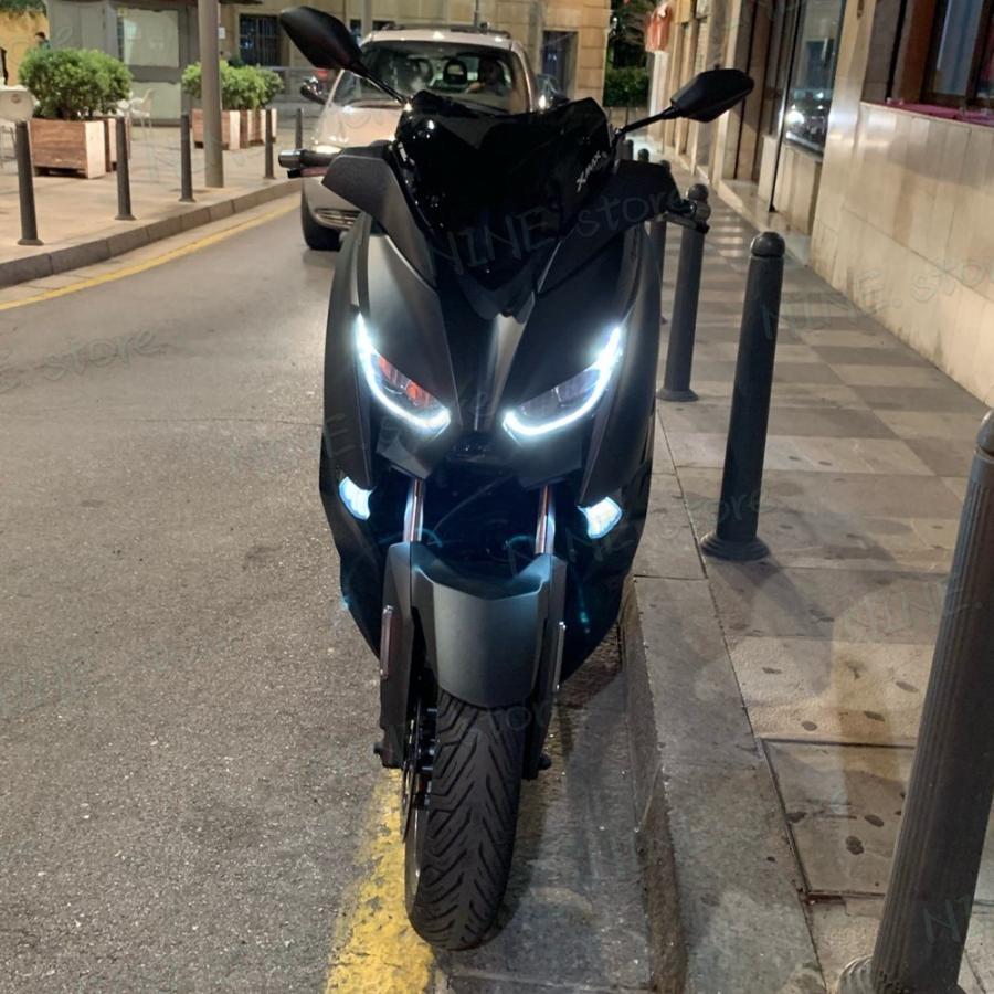 YAMAHA ヤマハ X-Max 250 300 2018-2021 フロント ウインカーランプ モーターサイクル ライト