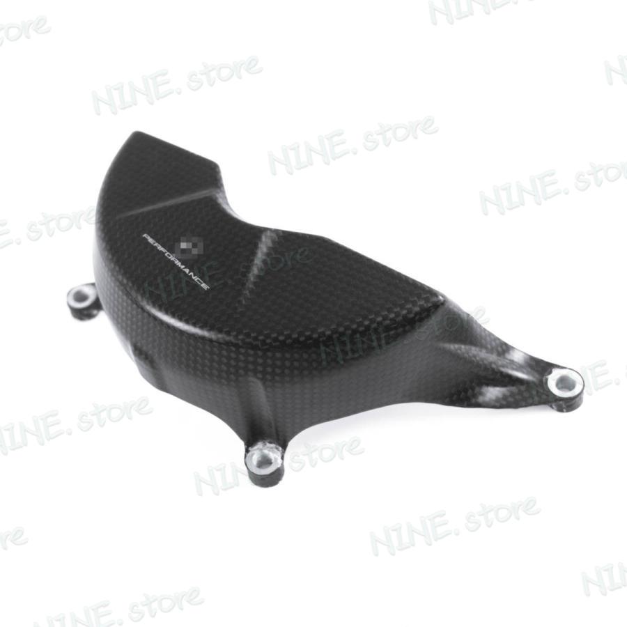 Ducati ドゥカティ パニガーレ V4S V4R 2018-2021 カーボンファイバー エンジンカバー 保護_3