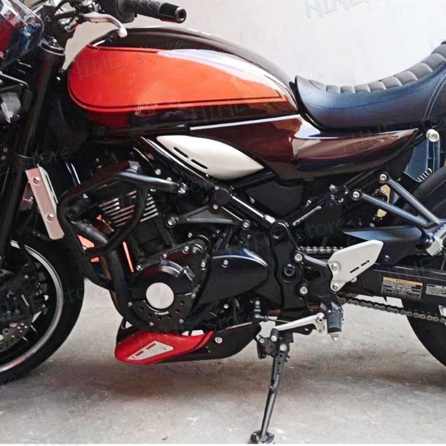 KAWASAKI カワサキ Z900RS 2018-2021 ベリーパン エンジンガード フェアリング シャーシ カバープロテクター プラスチック_2