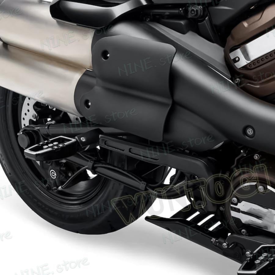 Harley ハーレー スポーツスター 1250RH 2021-2022 フットレスト エキゾースト パイプガード ガスシールド_1