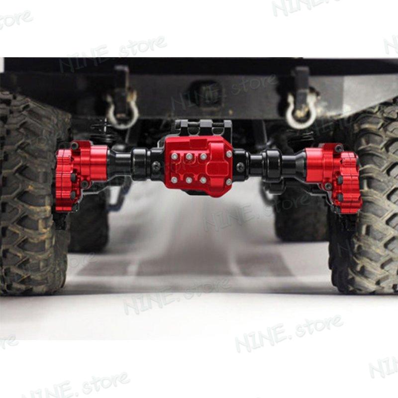 RCカーパーツ フロント＆リアポータルアクスルハウジング 1/10 RCクローラーカー トラクサス TRX-4 ランドローバーディフェンダー フォードクローラーカーの画像