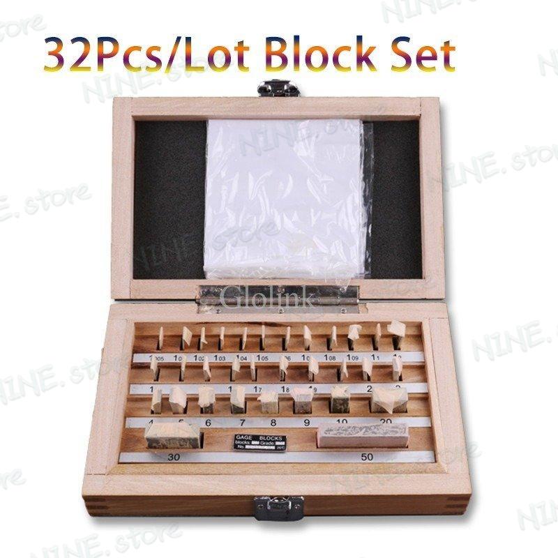 ゲージブロックセット 1.005~50mm ブロックゲージ 32ピース ゲージブロックセット 1.005~50mm ブロックゲージ 32ピース