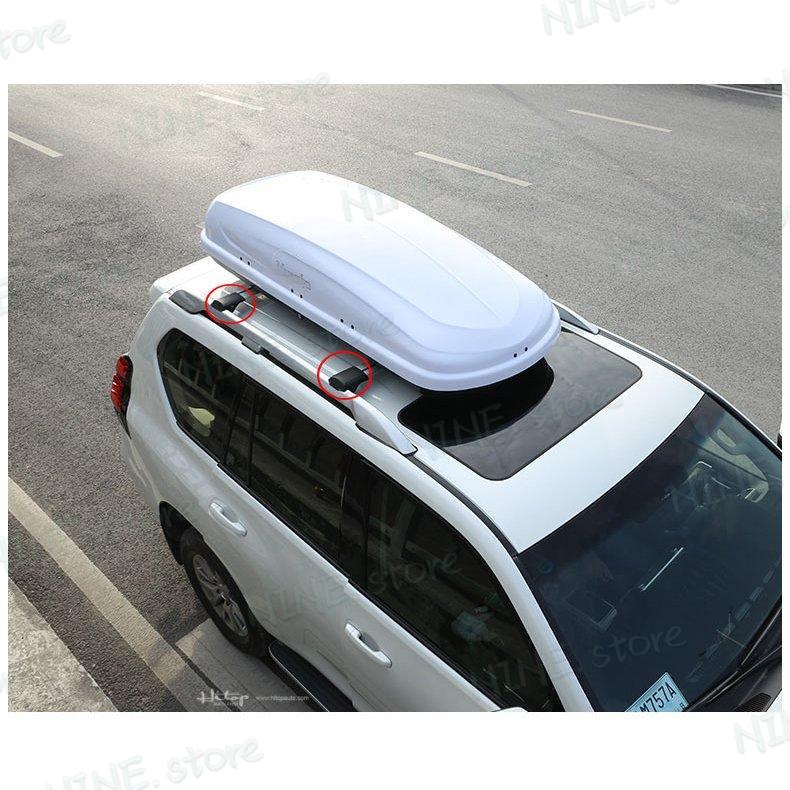 ルーフラック ルーフレール 荷物 クロスバー クロス ビーム トヨタ ランドクルーザー プラド 120 150 シリーズ 2003-2019 HOLITOP ABS アルミの画像