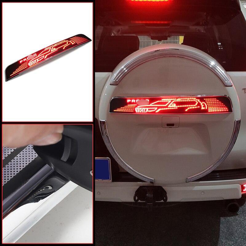 トヨタ ランドクルーザープラド FJ150 LC150 LEDライト バックドアガーニッシュ テールゲート タイヤカバー