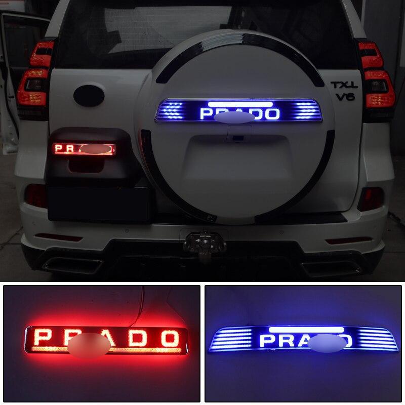 トヨタ ランドクルーザープラド FJ150 LC150 LEDライト バックドアガーニッシュ テールゲート タイヤカバー