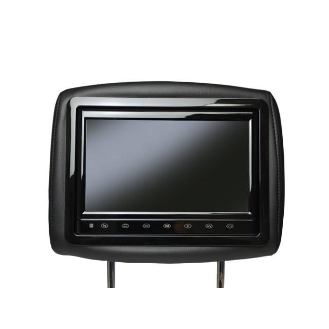 10.1インチ ヘッドレストモニター 左右セット 10．1インチワイド液晶ヘッドレストモニター 左右セット 黒