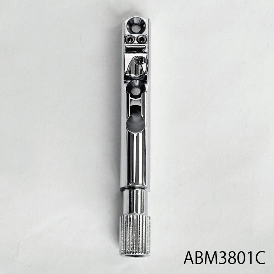 ABM/ABM3801C　ヘッドレスギター用 チューナー付シングルブリッジ クローム