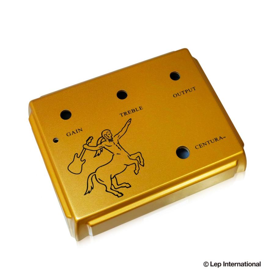 Ceriatone Centura Effector Case Matte Gold 絵付き (エフェクター用