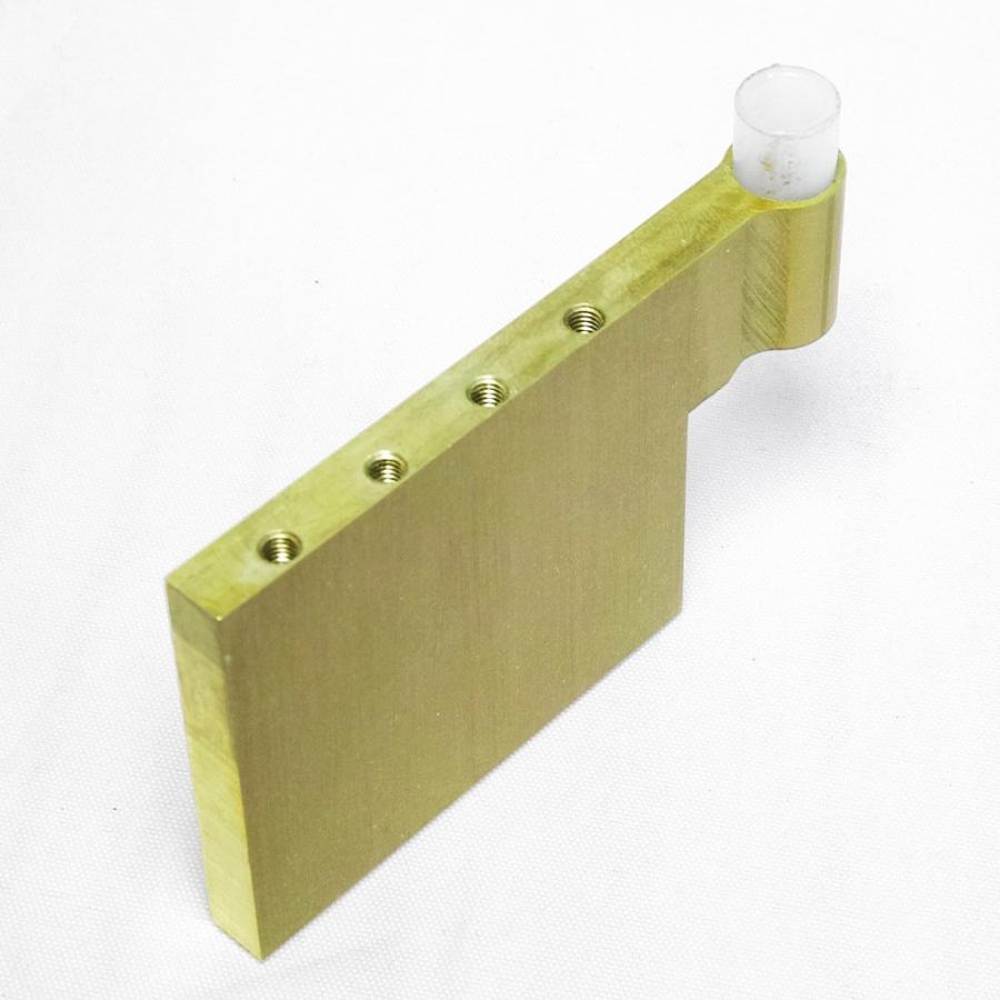 ABM/ABM Tbblock5400-42　5400 / フロイドローズブリッジ用トレモロブロック 42mm / ギターパーツ トレモロ ブロック ベルブラス製