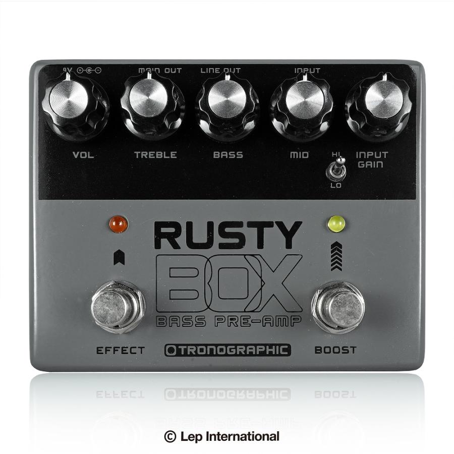 Tronographic Rusty Box Grey/Black Limited Color プリアンプ 