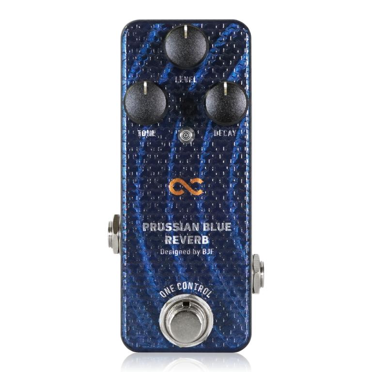ギター One Control Precision Blue Reverb One Control PRUSSIAN BLUE REVERB / ミニペダル リバーブ ギター