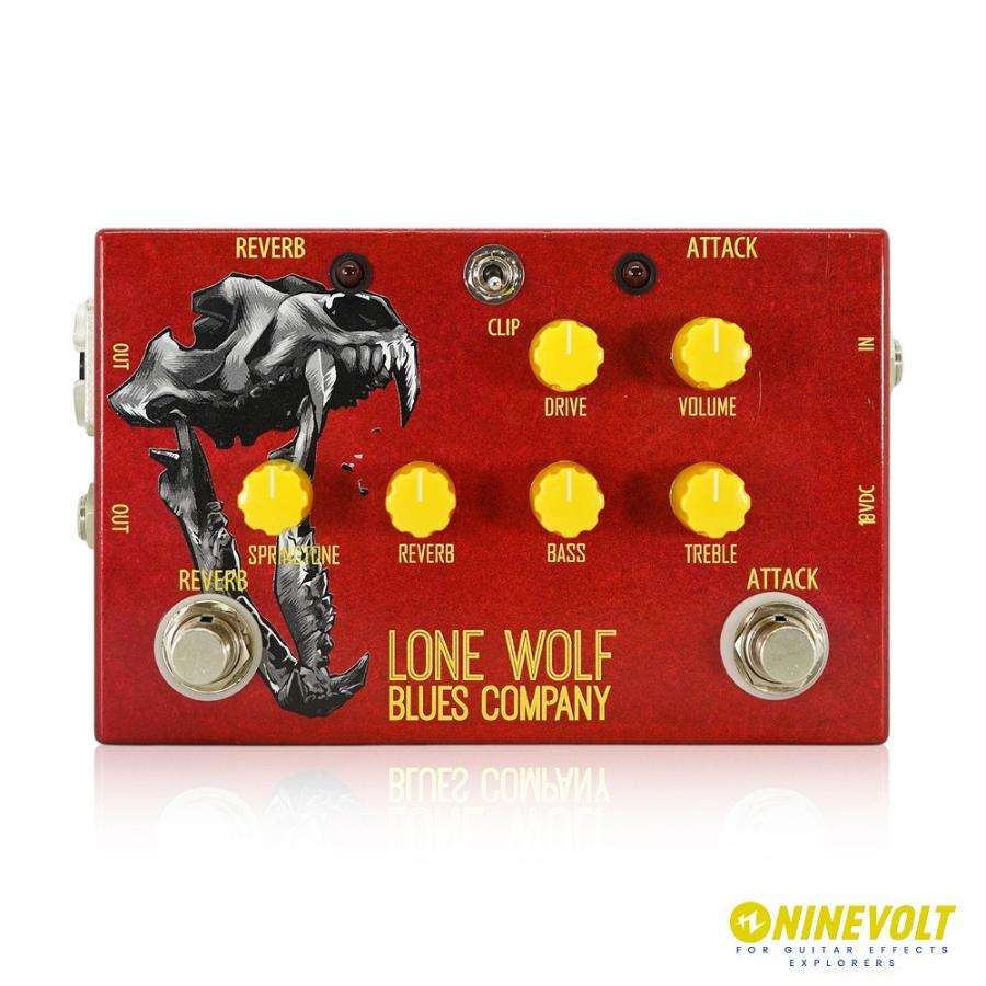 Lone Wolf Blues Company　Alpha Wolf（18Vアダプター付属） / マルチエフェクター ハープ ブルースハープ｜ninevolt-y