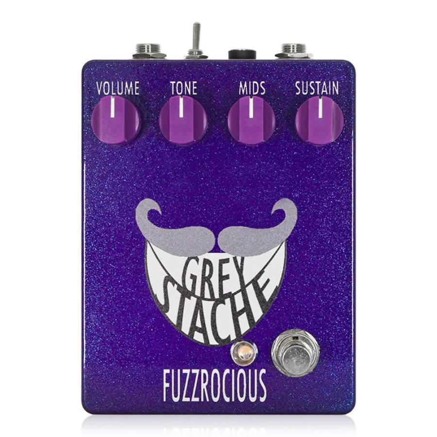 Fuzzrocious Pedals Grey Stache Diode Mod / ファズ ギター
