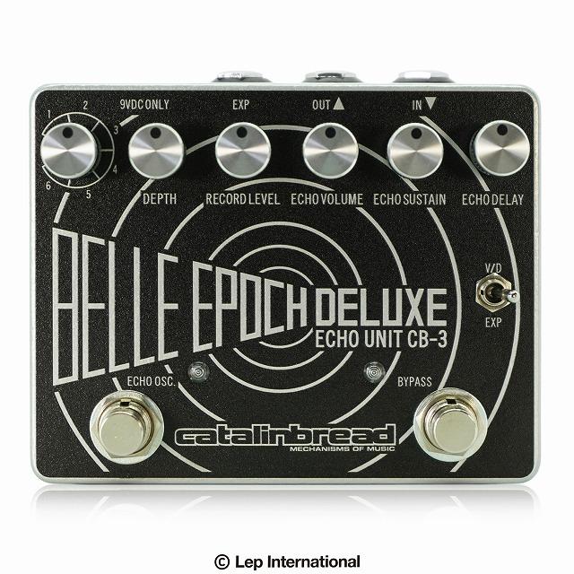 Catalinbread Belle Epoch Deluxe Black and Silver / EP-3の正確な