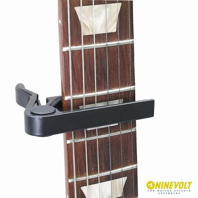 9℃ Basic Capo For Guitar 厚みが選べるオリジナルピック付き