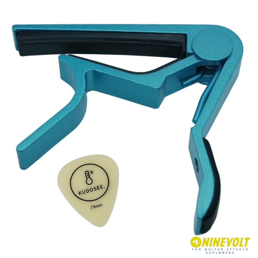 エレキギター ピック カポ付き KIZAI IMシリーズ アコースティックギター用カポタスト 3in1