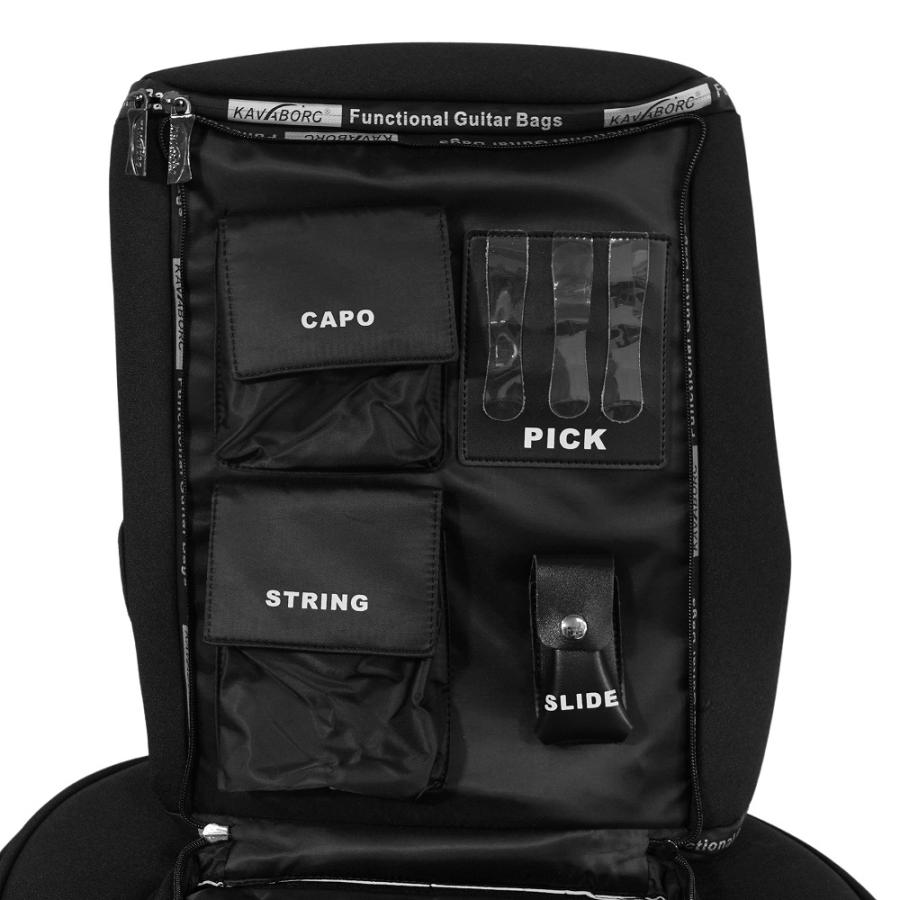 Kavaborg - Premium Gig Bag for Electric Guitar 機能的なエレキ