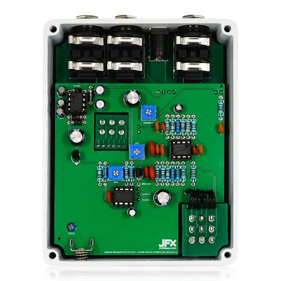 JFX Pedals Luxury Voltaic Courtesan / コーラス フランジャー ギター エフェクター ...