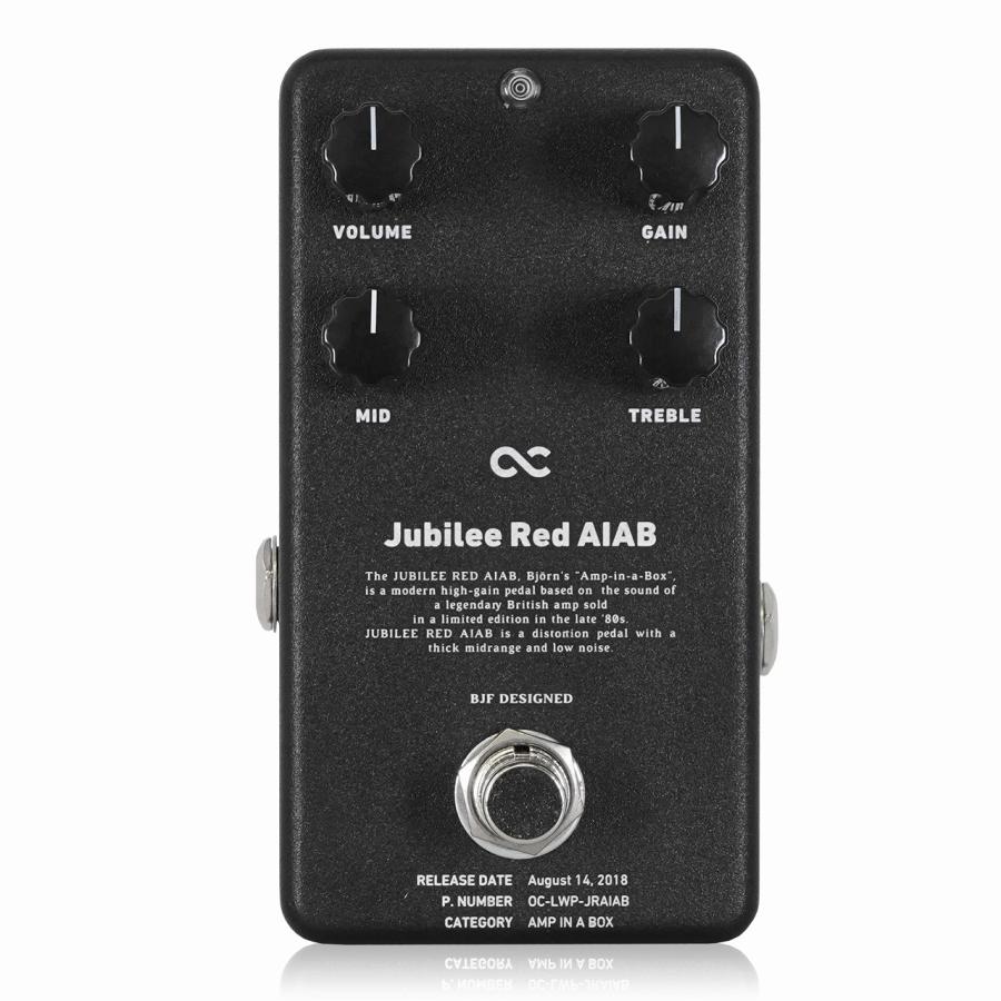 One Control LWP Series Jubilee Red AIAB Solder Free Pedal Kit 