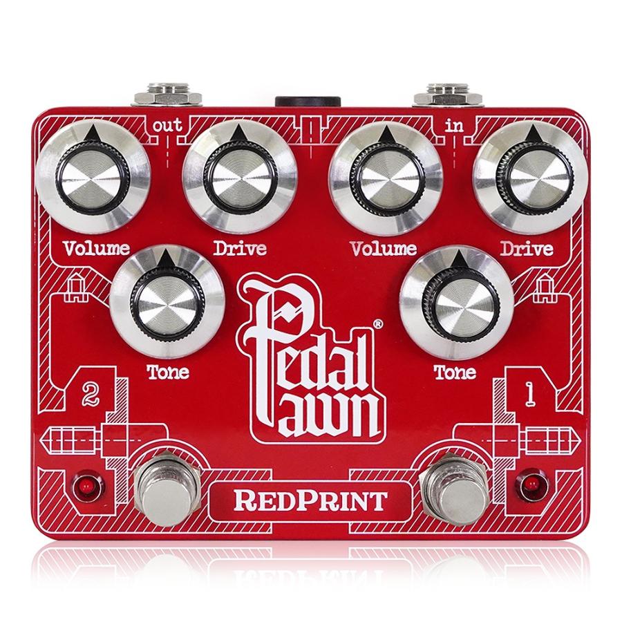 PEDAL PAWN REDPRINT デュアル オーバードライブ 極美品 Pedal Pawn REDPRINT / オーバードライブ デュアルオーバードライブ
