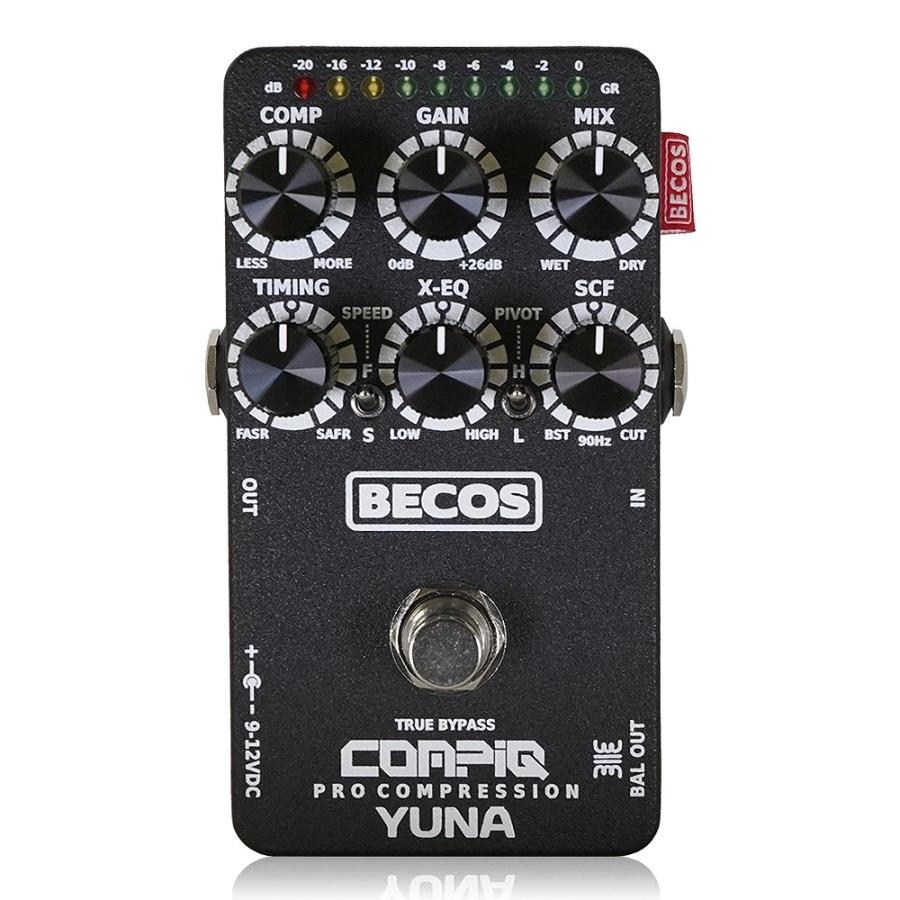 BECOS CompIQ YUNA Pro Compressor / コンプレッサー ギター ベース