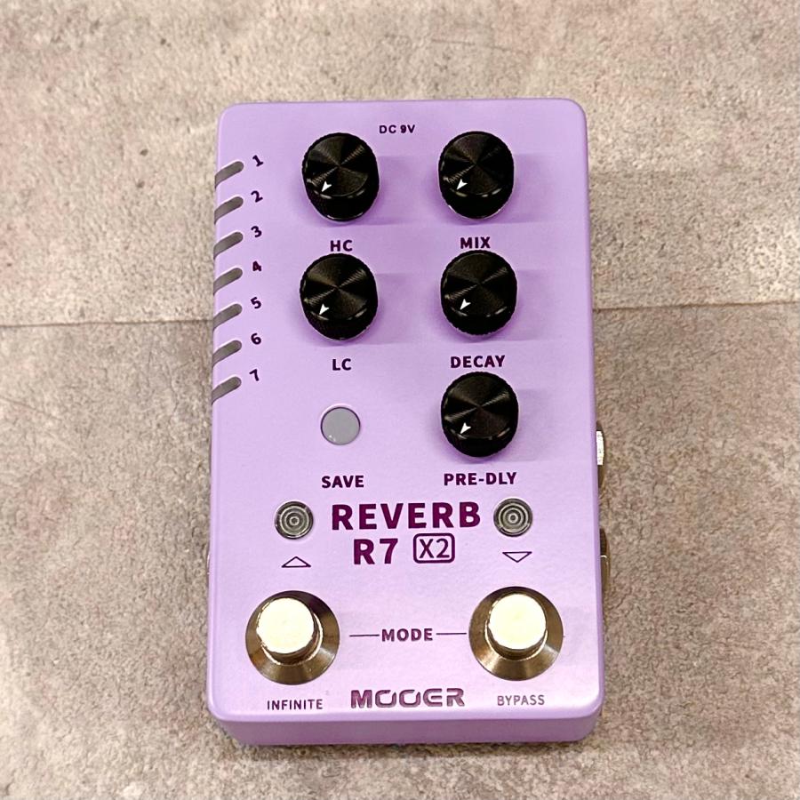 mooer R7×2 リバーブ