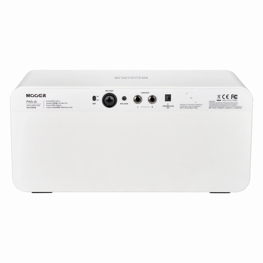 Mooer - F40i Li | コンボアンプ ギター アンプ タッチスクリーン搭載 40Wステレオ出力 デスクトップアンプ スピーカーの画像