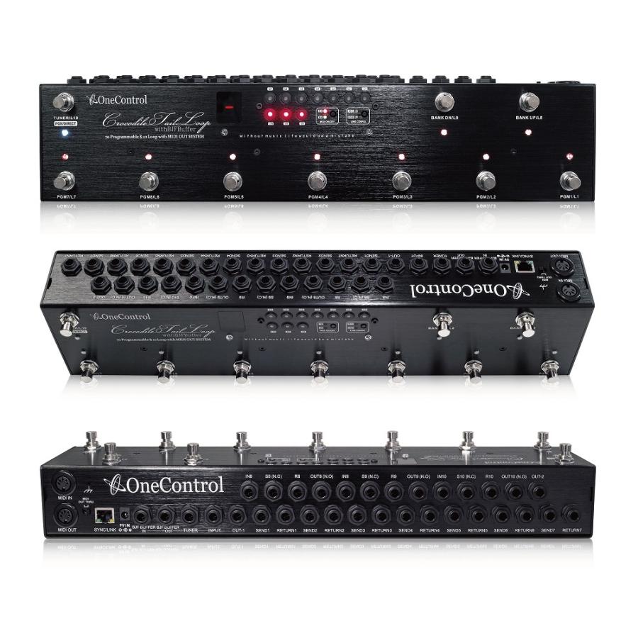 One Control OC10 エフェクターボード セット One Control - Crocodile Tail Loop OC10 : エフェクター専門店ナイン