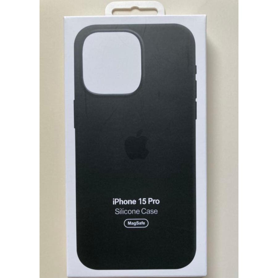 新品  iPhone 15 Pro シリコーンケース ブラック | 