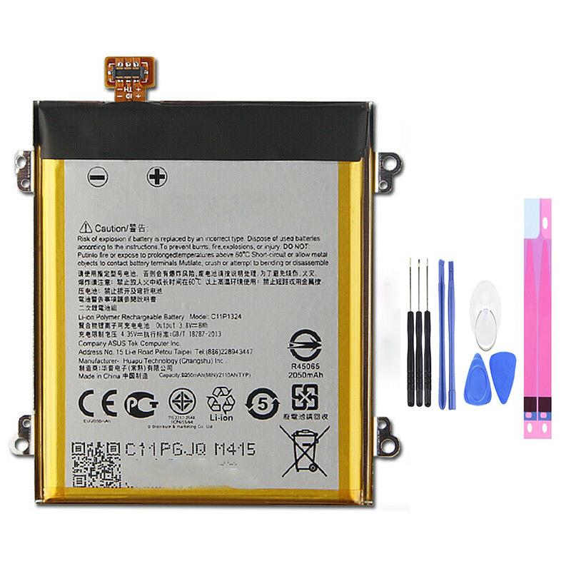 純正同等品  新品 Asus C11P1324 適用するZenFone 5 A500CG A501CG A500KL T00J T00F 修理交換内蔵バッテリー電池パック 工具付き | 