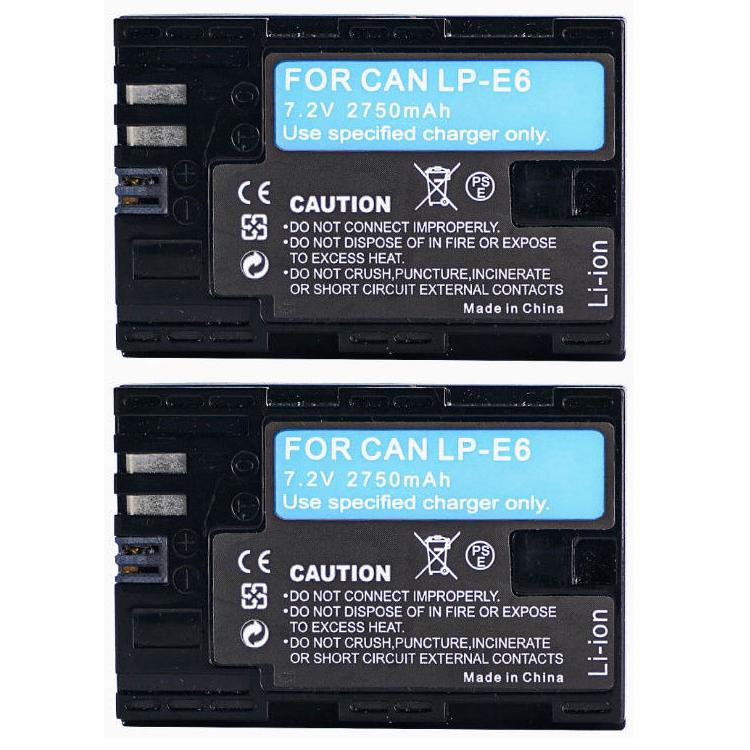 2個セット LP-E6P LP-E6 LP-E6N LP-E6NH キャノン互換バッテリー | 