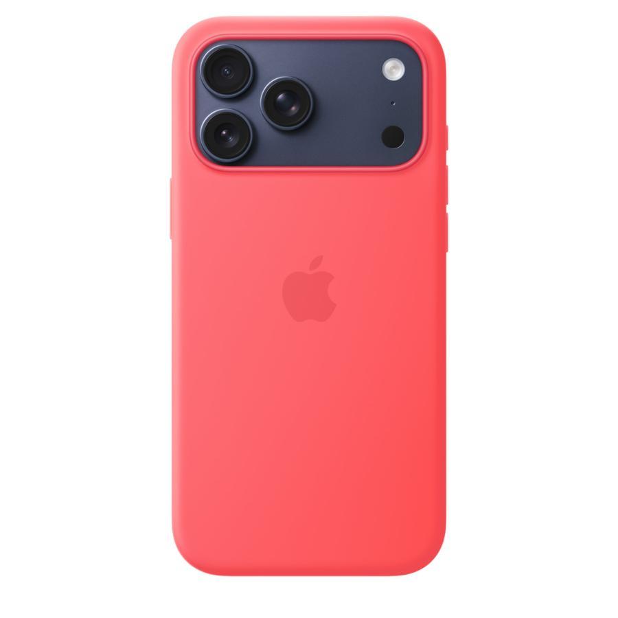 MagSafe対応 iPhone 17 Pro Max シリコーンケース - ブライトグアバ