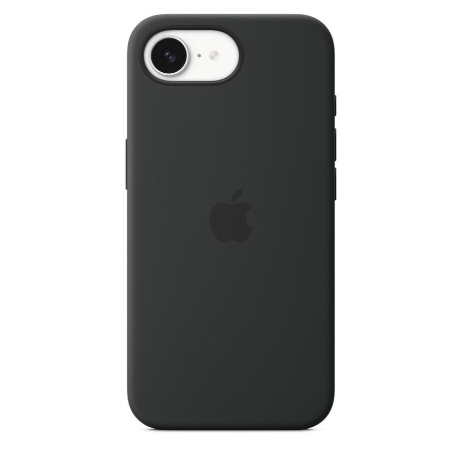 iPhone 16e シリコーンケース - ブラック MD3N4FE/A アップル 爆買並行