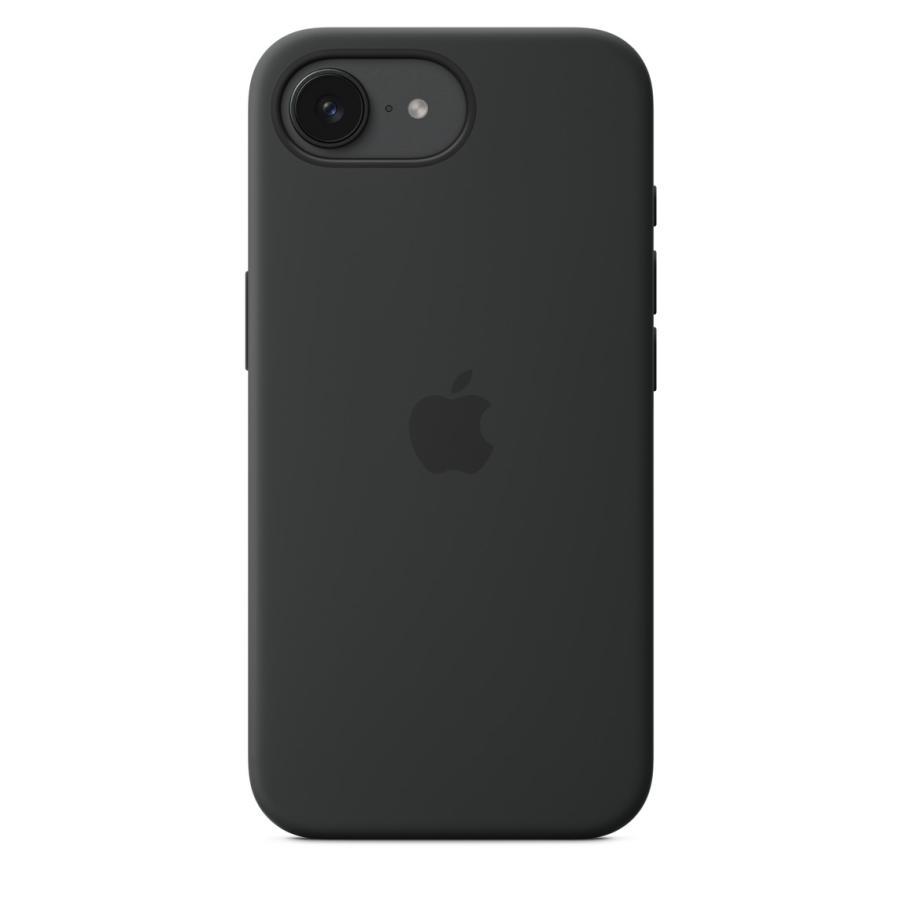 iPhone 16e シリコーンケース - ブラック MD3N4FE/A アップル 爆買並行
