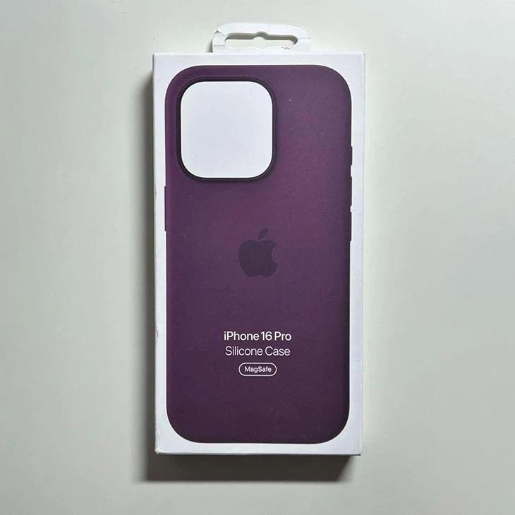 iPhone 16 Pro シリコンケース プラム MagSafe対応 iPhone 16 Pro シリコンケース・プラム 新品 : Kingstart