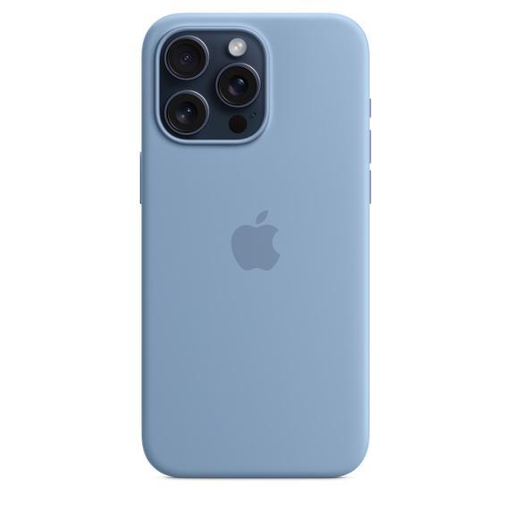 iPhone 15 Pro Max シリコーンケース - ウインターブルー MagSafe対応 / MT1Y3FE/A / アップル /  爆買並行輸入品 |  | 01