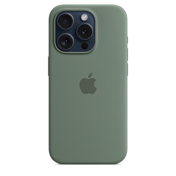 iPhone 15 Pro シリコーンケース - サイプレス MagSafe対応 / MT1J3FE