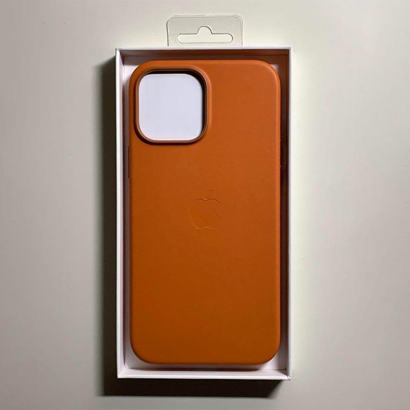 新品未開封 Apple純正 iPhone 13 Pro Max レザーケース MagSafe対応 iPhone 13 Pro Maxレザーケース・ゴールデンブラウン 新品