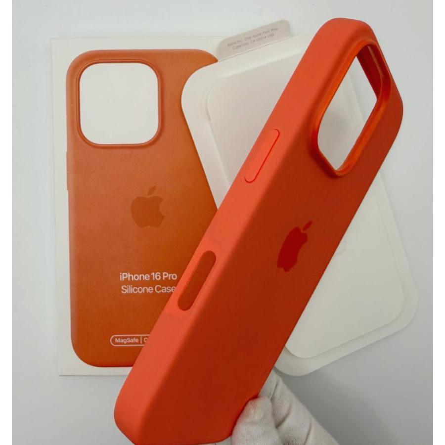 新品 iPhone16pro シリコンケース タンジェリン : Kingstart - 通販