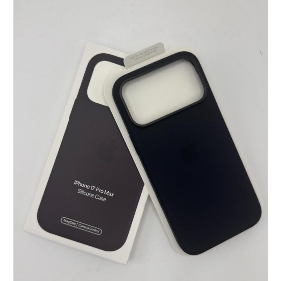 新品 iPhone17promax シリコンケース ブラック : Kingstart - 通販