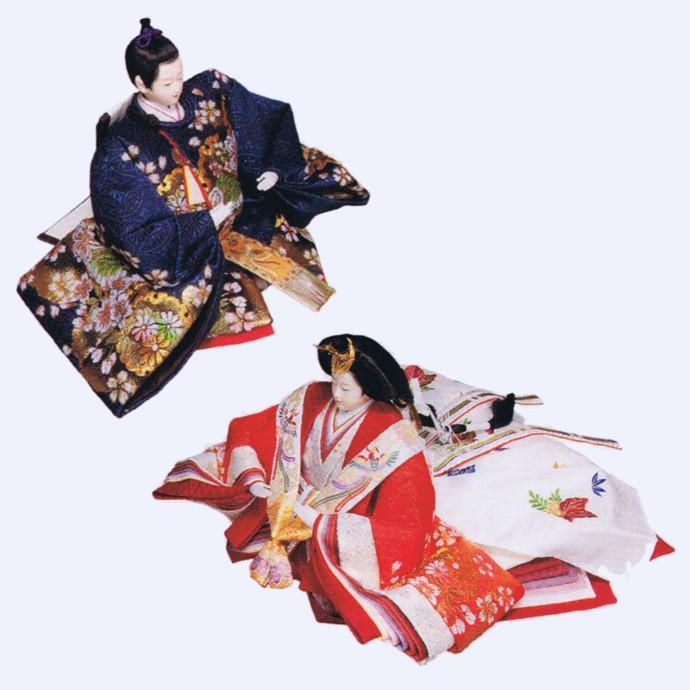 正規品 平安豊久 雛人形 ひな人形 「春蘭」 五人囃子も揃ったにぎやかなひな祭りをどうぞ! 三段飾り 【4384128490】(157300円)