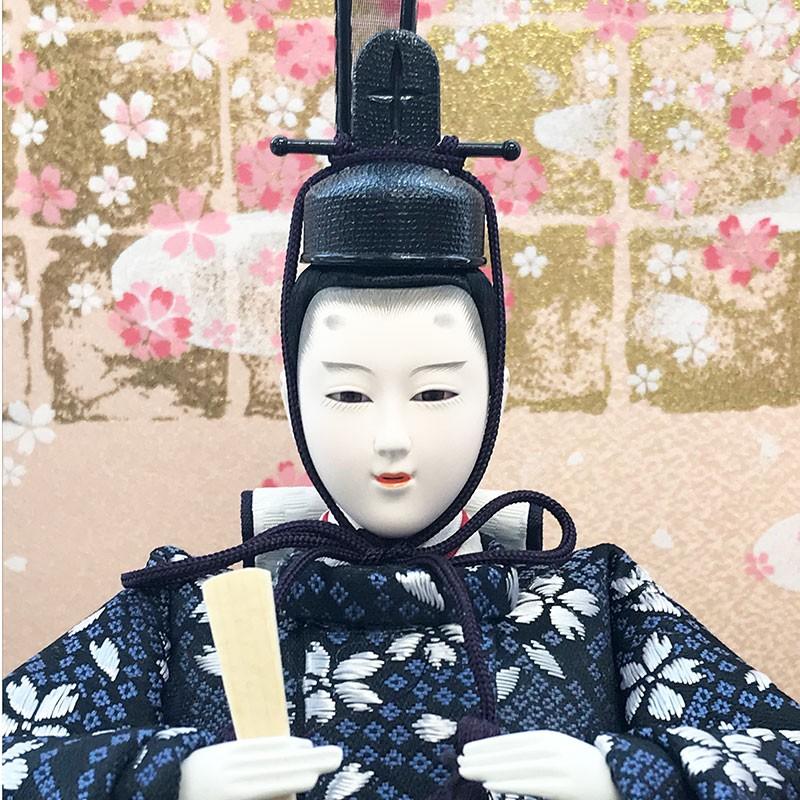 雛人形 ひな人形 コンパクト 金格子屏風 収納飾り｜ningyohonpo｜06