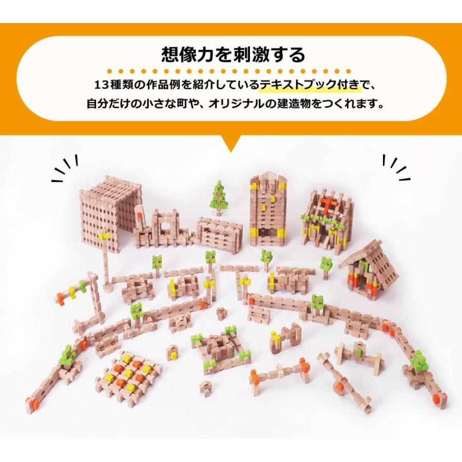 知育玩具 エドインター 木製 おもちゃ ユークリッドブロック 大容量