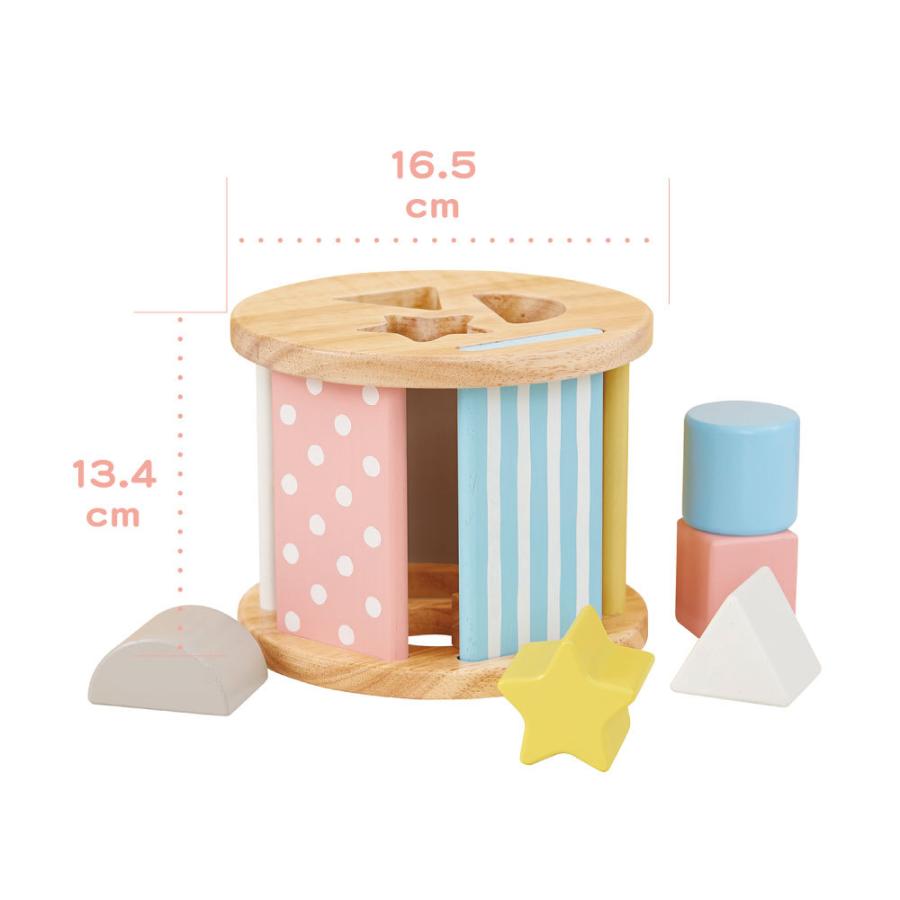 【最終お値下げ】　7点セット　パステルカラー　エドインター　型はめ　ブロック 最終お値下げ】 7点セット パステルカラー エドインター 型はめ