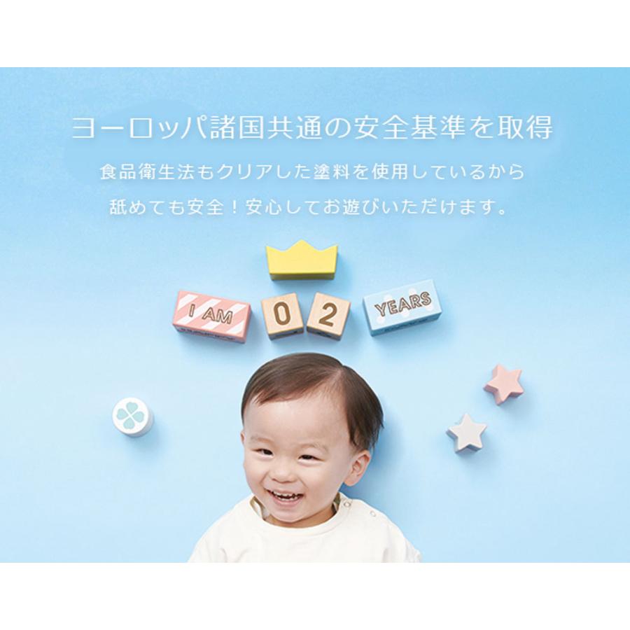 ミルキーパピー 知育玩具 エドインター 木製 パステルカラー おもちゃ