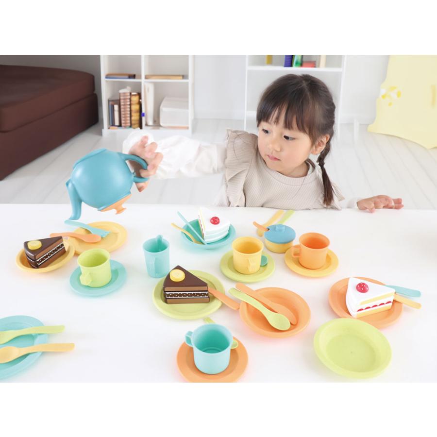 えいちゃんさん専用 4点セット アフタヌーンティーセット おままごと エドインター おもちゃ 知育玩具