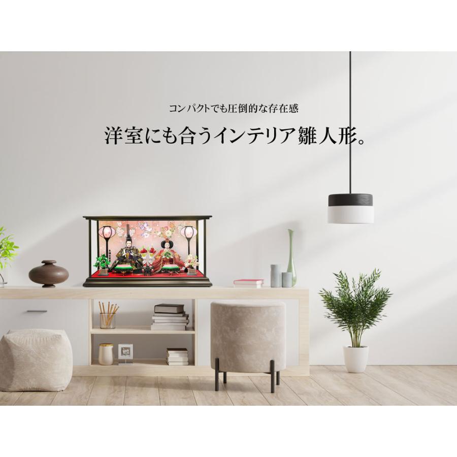 雛人形 ひな人形 おしゃれ かわいい おひなさま お雛様 コンパクト 雛 ケース飾り 親王飾り おしゃれ かわいい 21年度新作 選べる24種類 Al M 恵月人形本舗 通販 Yahoo ショッピング